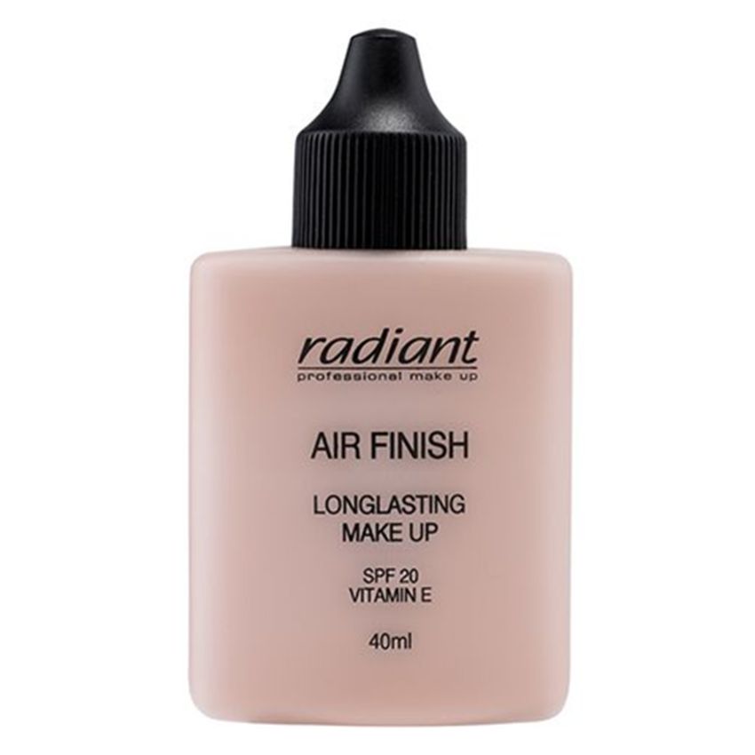Radiant Air Finish Long Lasting Make-Up, SPF 20, Vitamin E, 40ml, kozmetikë për qëndrueshmëri makijá.
