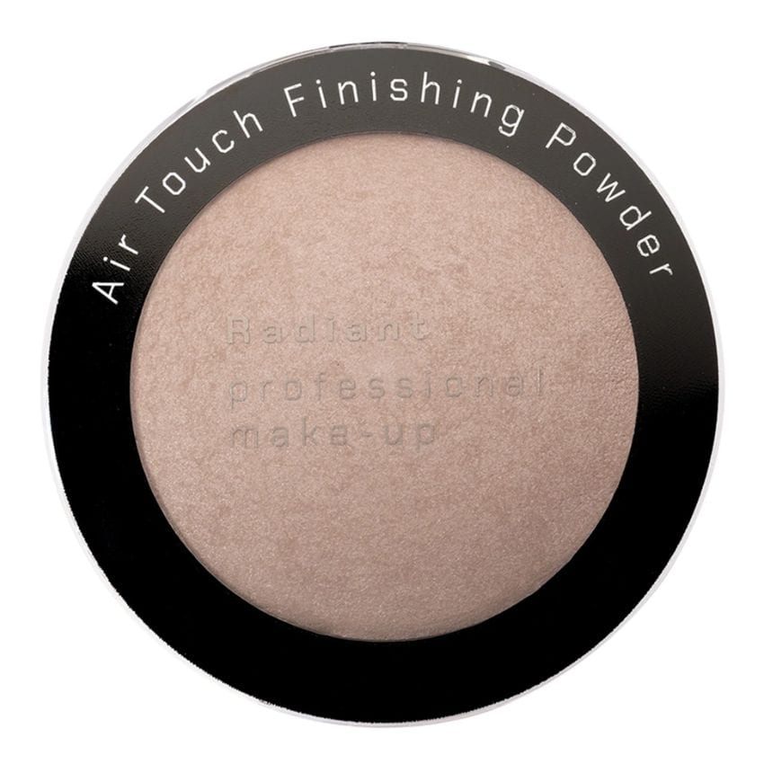 Pudër për fund të fytyrës me perla, produkt kozmetik për përfundimin e make-up-it, për një pamje tër.