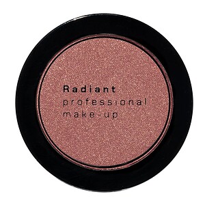 Blush kozmetik me ngjyrë rozë të ndritshme për fytyrë dhe faqe, produkt profesional për make-up.