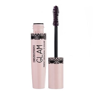 Mascara Glam No 1 e zezë për qerpikë me formë të gjatë dhe të trashë, për volumin dhe gjatësi të qep.