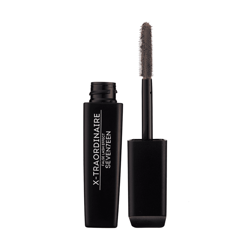 Mascara me ngjyrë të zezë për volumin dhe gjatësinë e qerpikëve, produkt kozmetike për sy.