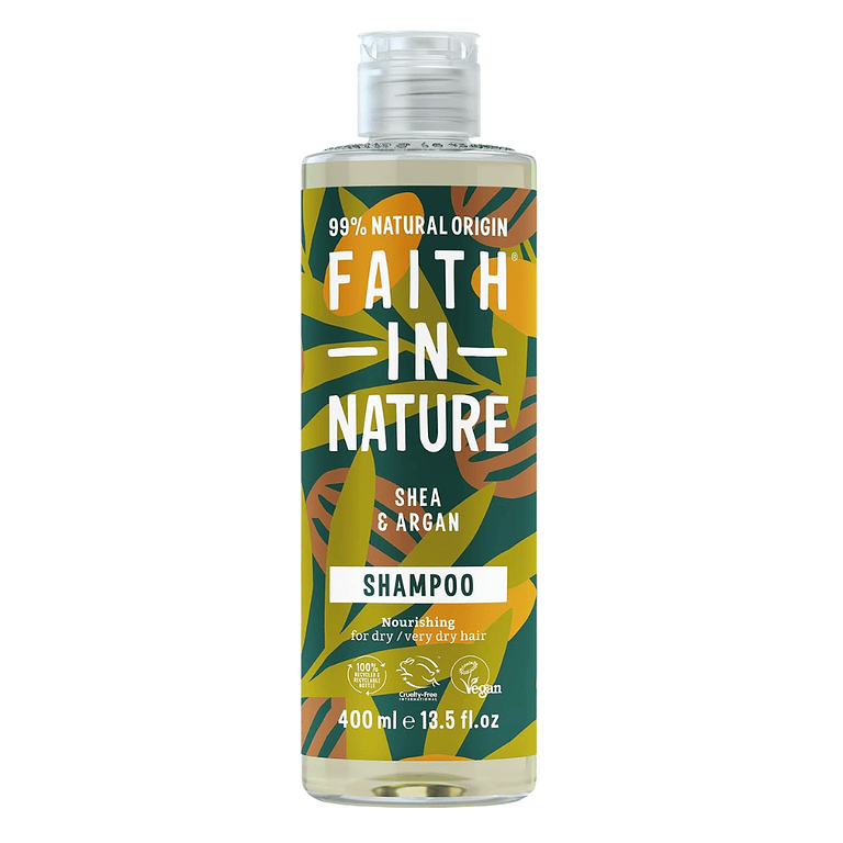 Faith in Nature Shampoo 400ML – Shea & Argan