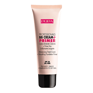 PUPA BB Primer Fondacion meze për fytyrën, hidratues dhe mbrojtës SPF 20, për lëkurë të yndyrshme.