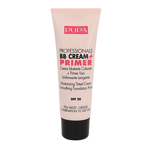Krem BB me SPF 20 për bazë të lehtë dhe mbrojtje nga dielli për lëkurë të yndyrshme.
