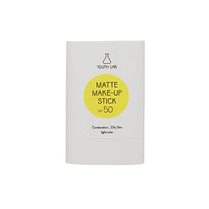 Stick makeup matte SPF50 për lëkurë të lehtë dhe të yndyrshme, mbrojtje dielli për fytyrën.