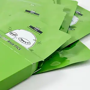 Maskë kozmetike Aloe Vera për hidratim dhe freski të lëkurës, paketë 10 copë.