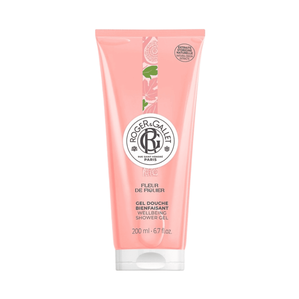 Gel dushi Roger & Gallet Fleur de Figuier për pastrim dhe mirëqenie, 200ml.