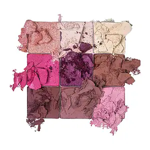 Paletë me ngjyra të ndryshme për sy, për make-up dhe kozmetikë.
