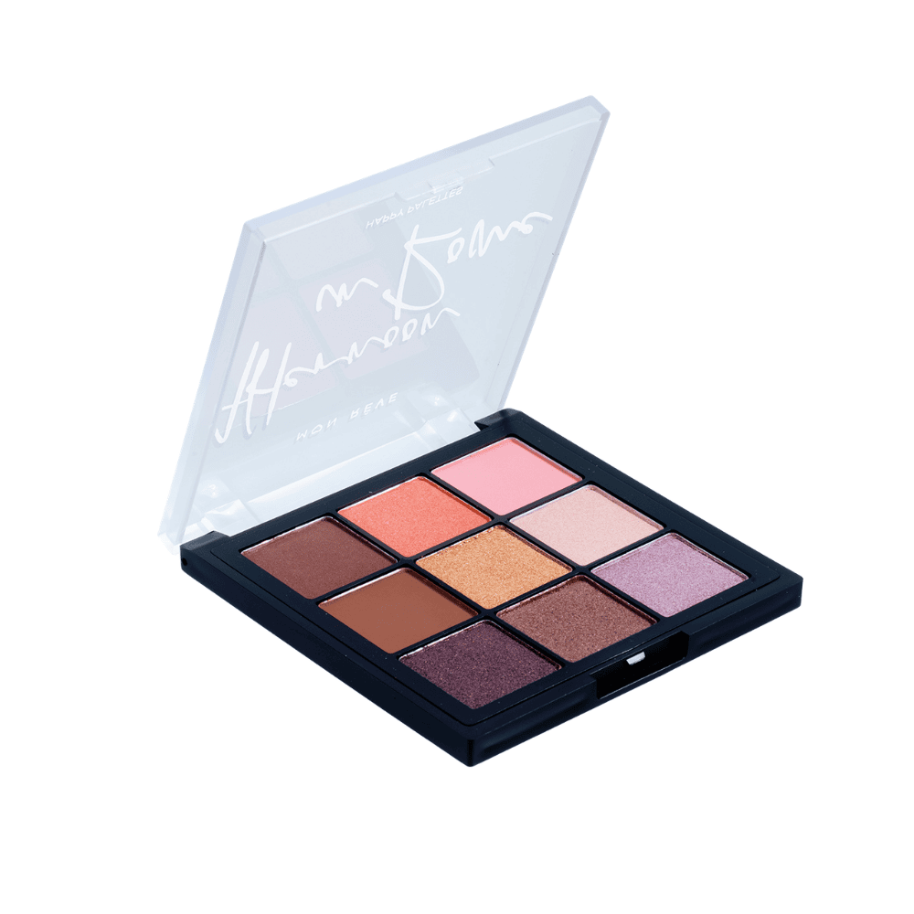 Paletë me ngjyra për sy, produkt kozmetike, për make-up të ndryshëm dhe stil modern.