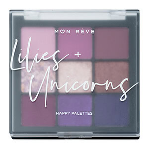Paletë me ngjyra për fytyrën, Liles & Unicorns, për make-up të shpejtë dhe të thjeshtë.