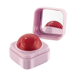 Balsam për buzë me shije strawberry dhe me reflektues për buzë të shëndetshme.