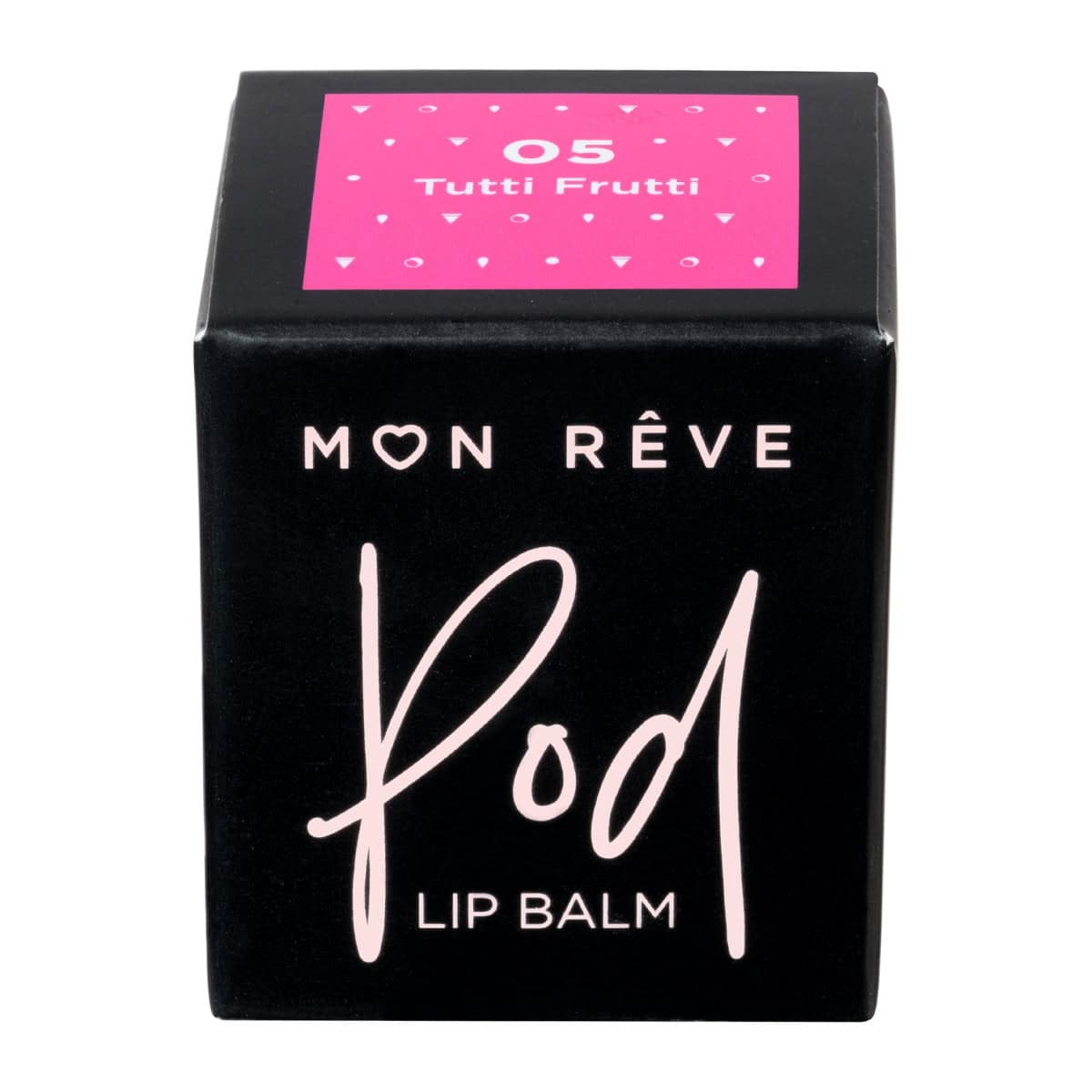 Lip balm Tutti Frutti për buzë me aromë frutash të shijshme dhe kujdes për buzët.