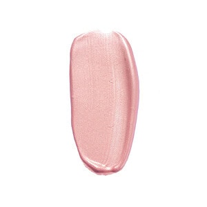 Kozmetik highlighter i ngjyrë rozë, për shkëlqim të lëkurës, produkt i kozmetikës së fytyrës.