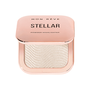 Stellar highlighter për fytyrën, për shkëlqim natyral dhe efekt të veçantë.