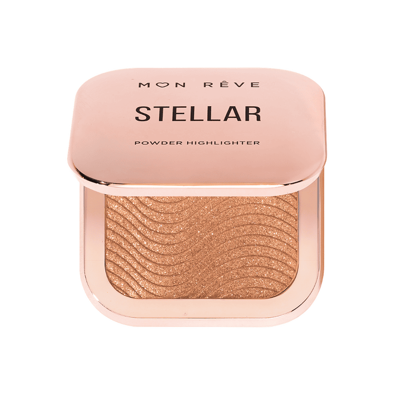 MON REVE STELLAR POWDER HIGHLIGHTER No 02 GOLDEN SAND