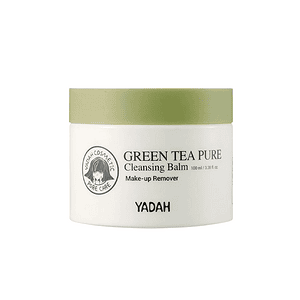 YADAH Green Tea Pure Cleansing Balm për pastrimin e lëkurës dhe heqjen e make-up-it.