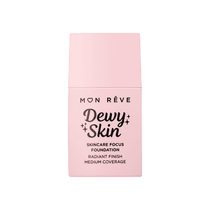 Fondacioni Dewy Skin 11C për pamje të ndritshme dhe mbulim të mesëm.