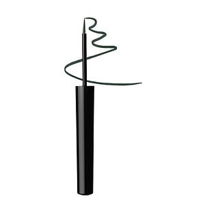 Eyeliner i gjelbër i thellë për sy, për përdorim kozmetik, për shënjestrimin e syve të thellë dhe të.