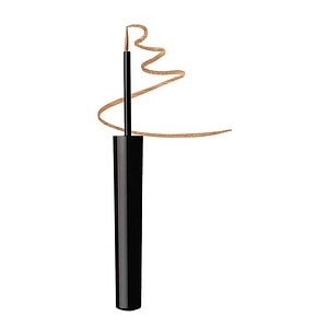 Kozmetikë dip eyeliner me ngjyrë bronzi për shenja të theksuara të syve.