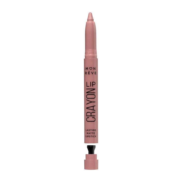 MON REVE LIP CRAYON-LAST. MATTE LIPSTICK 02 BURNT LILAC thumbnail 3