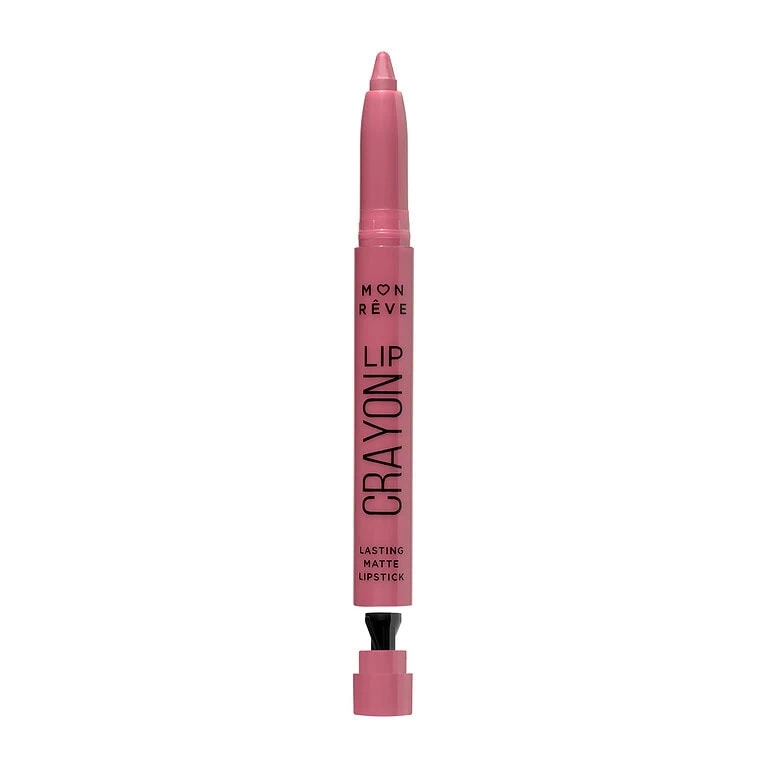 MON REVE LIP CRAYON-LAST. MATTE LIPSTICK 04 ROSE thumbnail 3