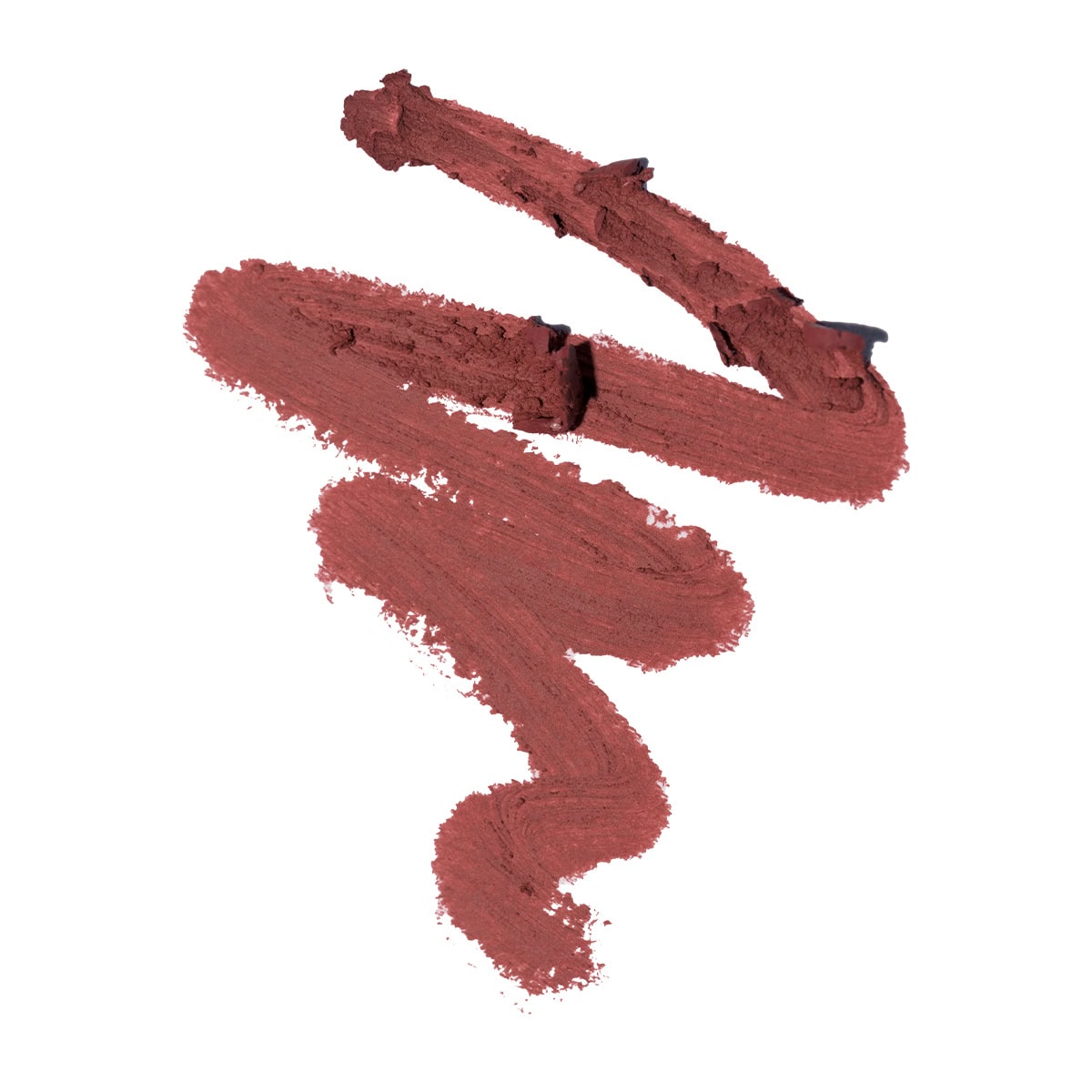 Mat lipstick 08 Terra, produkt kozmetike për buzë, ngjyrë kafe e nxehtë, për buzë të buta dhe të qëd.