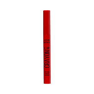 Krem buzësh mat, MRV Lip Crayon, produkt kozmetik për buzë të kuqe të theksuara.