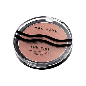 Mon Rêve Sun-Kiss Bronzing Powder për shkëlqim të diellit dhe ngjyrë të bukur lëkure.