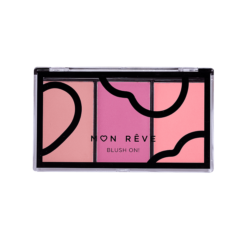 MON REVE BLUSHER TRIO  NO.03 PLUM