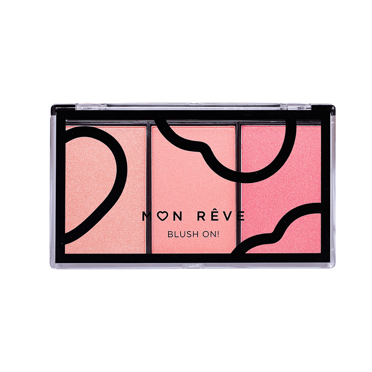 MON REVE BLUSHER TRIO  NO.04 PINKY