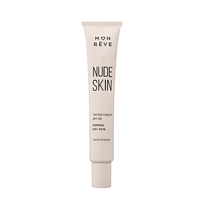 Krem për lëkurë të thatë Nude Skin me SPF 20 për lëkurë normale dhe të thatë.