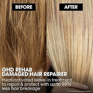 Reparues i flokëve të dëmtuara GHD Rehab për riparim dhe mbrojtje të flokëve të dëmtuara nga nxehtës.