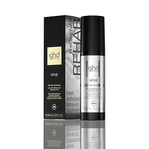 GHD Rehab Hair Thicker serum për forcimin e flokëve, produkt kozmetike për trajtim të flokëve të dob.