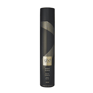 Spray Final Fix për flokë të shndritshëm, produkt kozmetike për fixim dhe shkëlqim të flokëve.