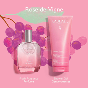 Rose de Vigne parfum dhe gel dushi për kujdesin e lëkurës.