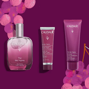 Caudalie Thé des Vignes set me parfum dhe krem për duar dhe trup.