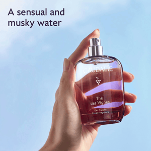 Caudalie Thé des Vignes parfum, fresk, për trup dhe trup, 50ml, produkt kozmetik.
