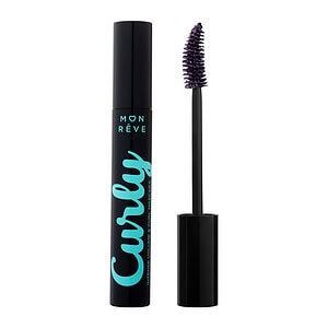 Mascara Cuvly Moon Réve me volumin të thellë dhe ngjyrë purpuri, qoshe e ujit të fortë.