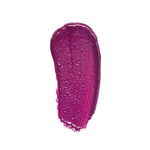 Rrushë kozmetik të ngjyrosur me ngjyrë magenta füq me finish të lakuar.
