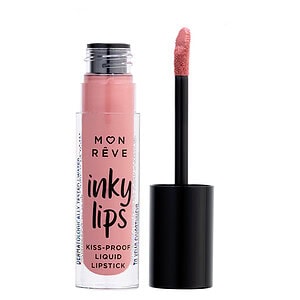 Moon Réve ink lips likidan lub i buzës për buzët ngjyrë rozë të thatë.
