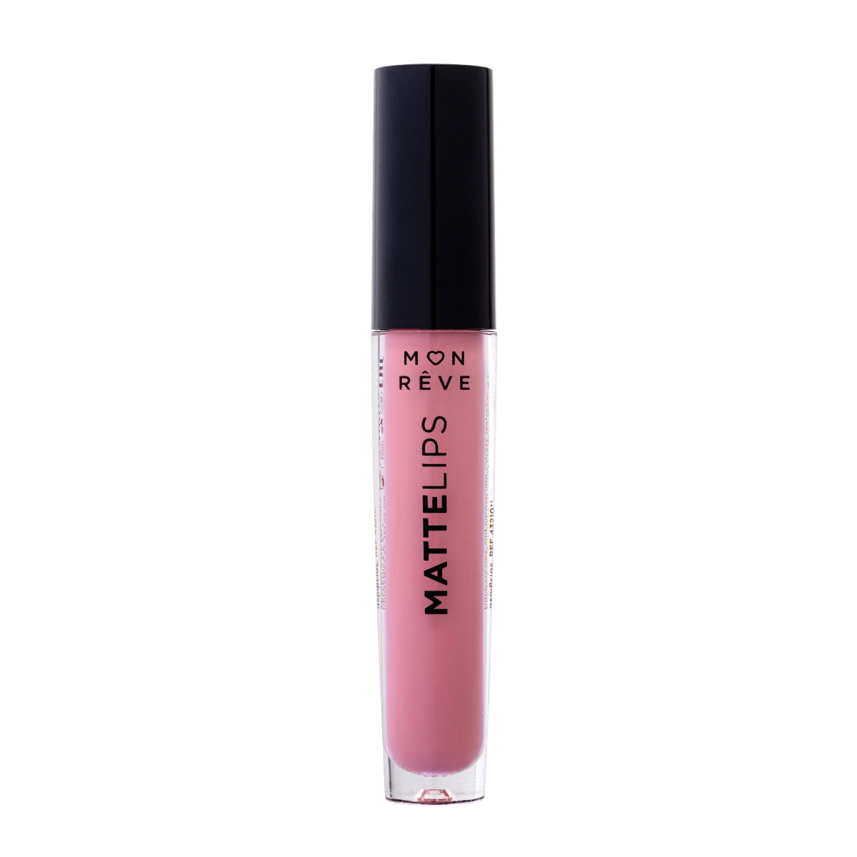 Matt lips gloss një ngjyrë rozë pastel për buzë të buta dhe të shkëlqyera.