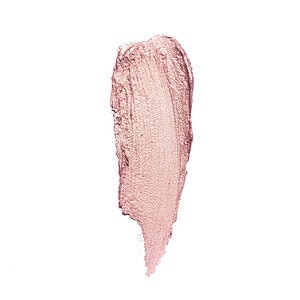 Krem i ngjyrës rozë çelur për kozmetikë, teksturë si scrub ose highlighter.