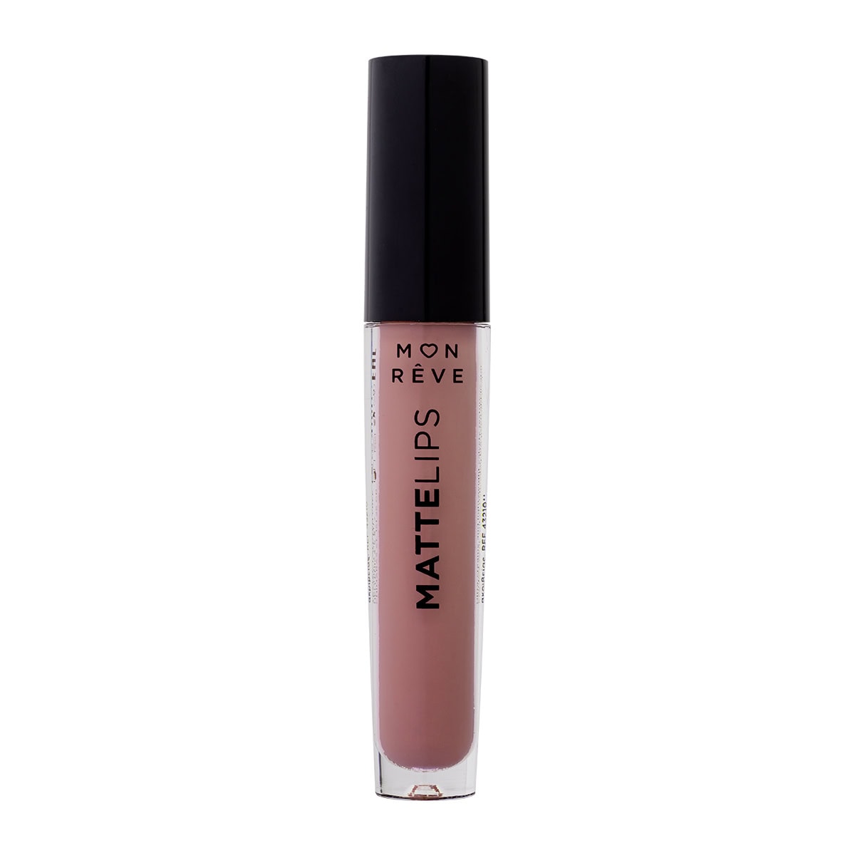 MATTE LIPS Mon Reve liku i buzëve ngjyrë nude, produkt kozmetik për buzë të buta dhe mbulim të qëndr.