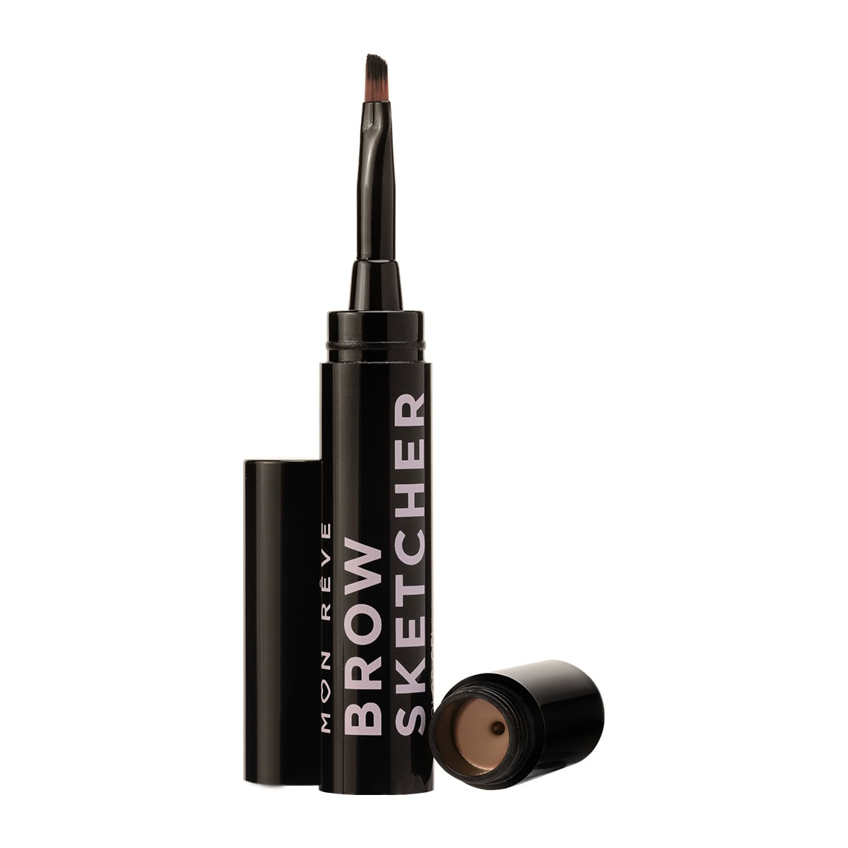 Krem vargje per qerpik dhe vetull, Revlon Brow Sketcher me aplikues të hollë dhe ngjyrë kafe.