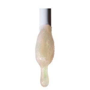 Gloss serum me shkumë ngjitëse me ngjyrë të lehtë dhe ngjitje të pastelë për buzë dhe lëkure.