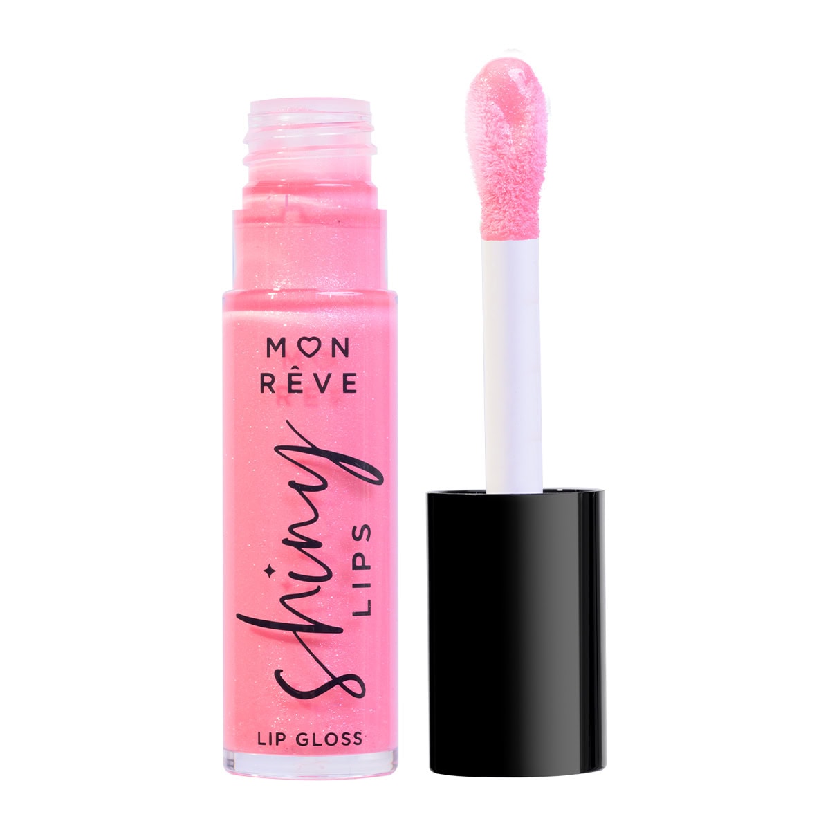 Gloss buzësh rozë i përshtatshëm për derdhje të llojit qëllim të produkteve kozmetike Mon Reve Lip G.