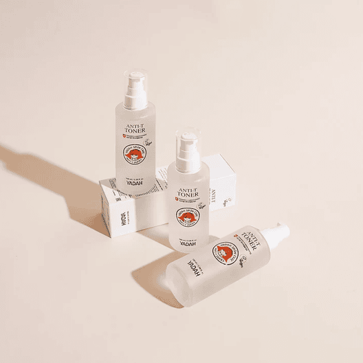 Anti-Toner Yadah kozmetik serum për formën e lëkurës dhe tonifikim me pompë.