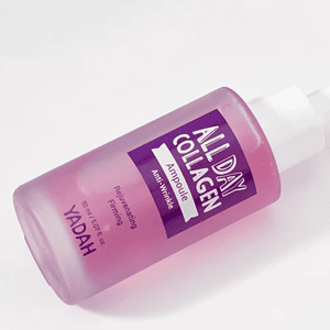 Aktive kollagjeni serum për lëkurën me efekt lidërues dhe hidratues për kujdes kozmetik.