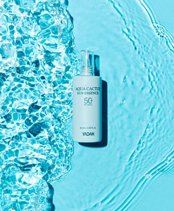 Aqua Cactus Sun Essence 50 SPF by YADAH ایکë sun protection محصول برای پوست، بندر پهلوی.