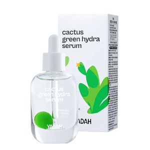 Cactus Green Hydra serum, logjika e ujit të gjelbër, SERUM hidratues për lëkurën, YADAH Kozmetikë.